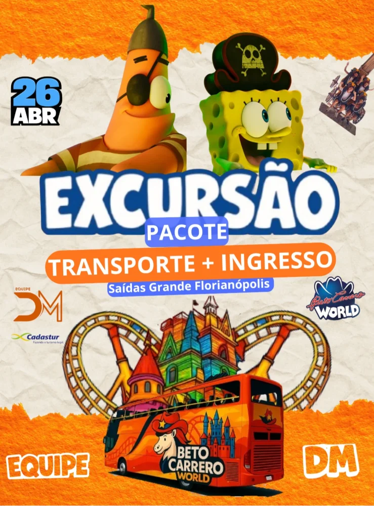 Excursão Beto Carrero Word