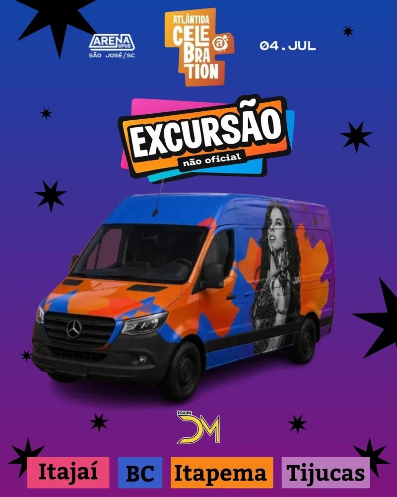Excursão Atlântida Celebration