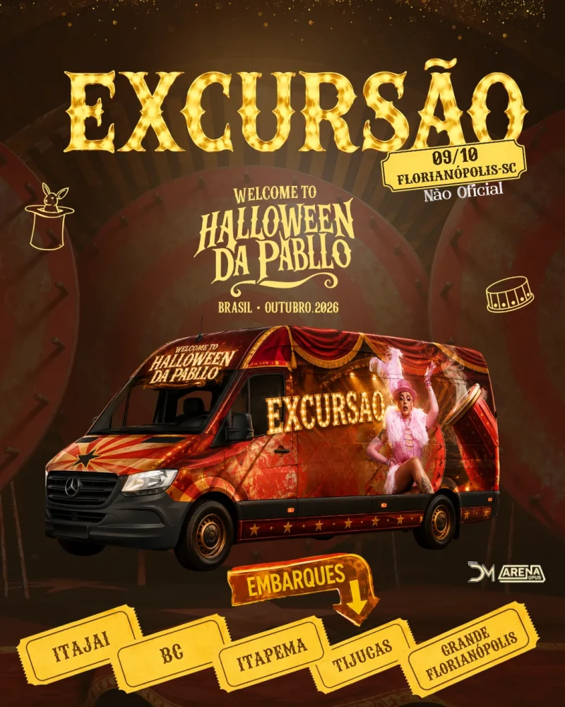 Excursão Halloween da Pabllo-BC-FLN