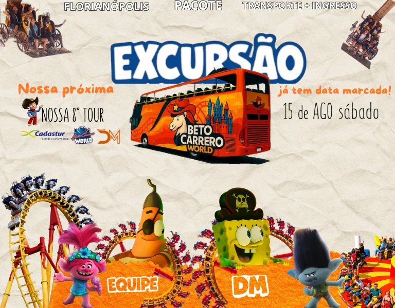 Excursão Beto Carrero Word