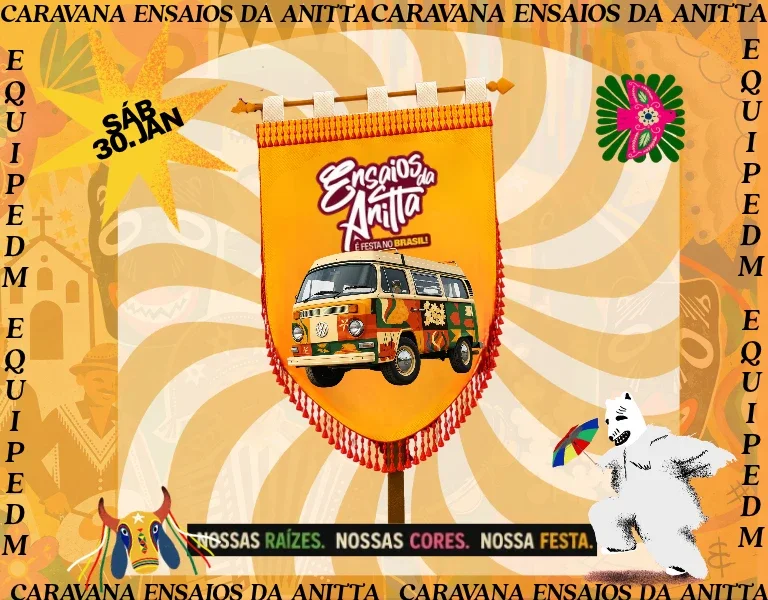 Caravana Ensaios da Anitta- BUS 2