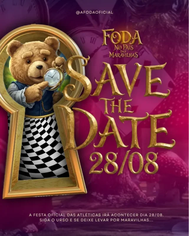 🐰 F.O.D.A - NO PAÍS DAS MARAVILHAS  🎩