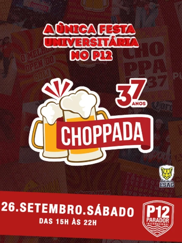 37ª CHOPPADA DA ESAG 🍻