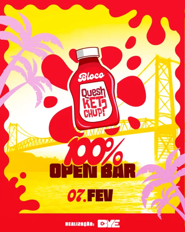 Bloco Quesh Ketchup?! 🍅