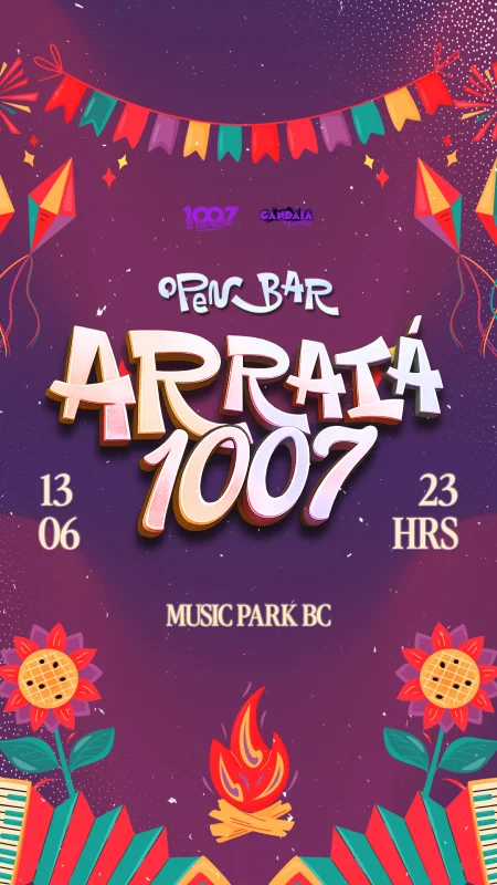 Arraiá 1007 BC | OPEN BAR 🤠