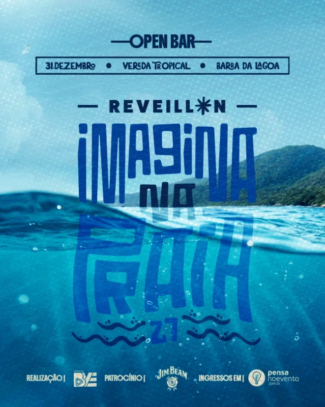 Réveillon Imagina na Praia 2027 ✨
