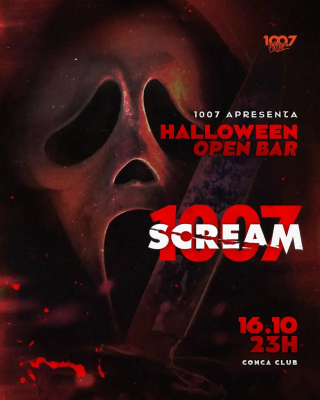 Halloween - SCREAM 1007 FLORIPA 👻