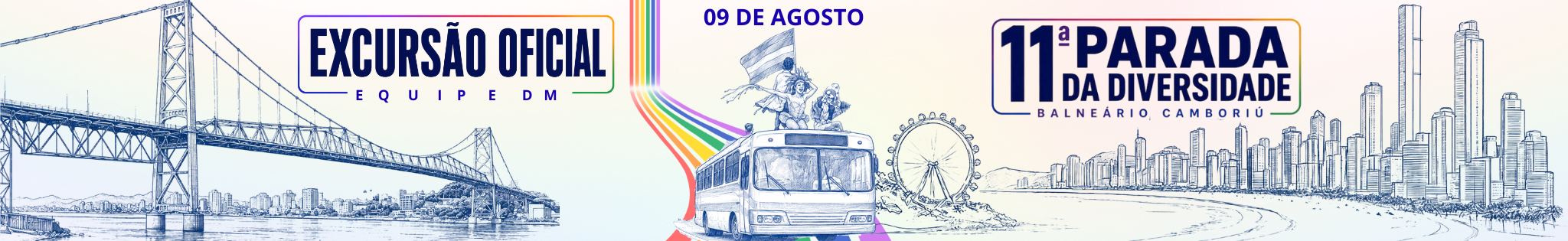 CARAVANA PARA PARADA LGBT+ BC 09 DE AGOSTO